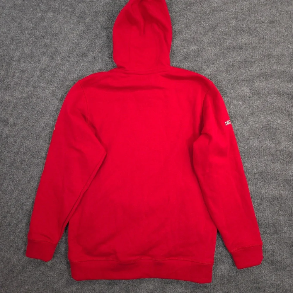 Adidas Fleece Hoodie Mens Large Red North Suburban Wings Hockey Pullover‎ NEW